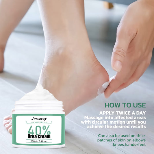 40% Urea Foot Cream, 150ml / 5.3 fl.oz.