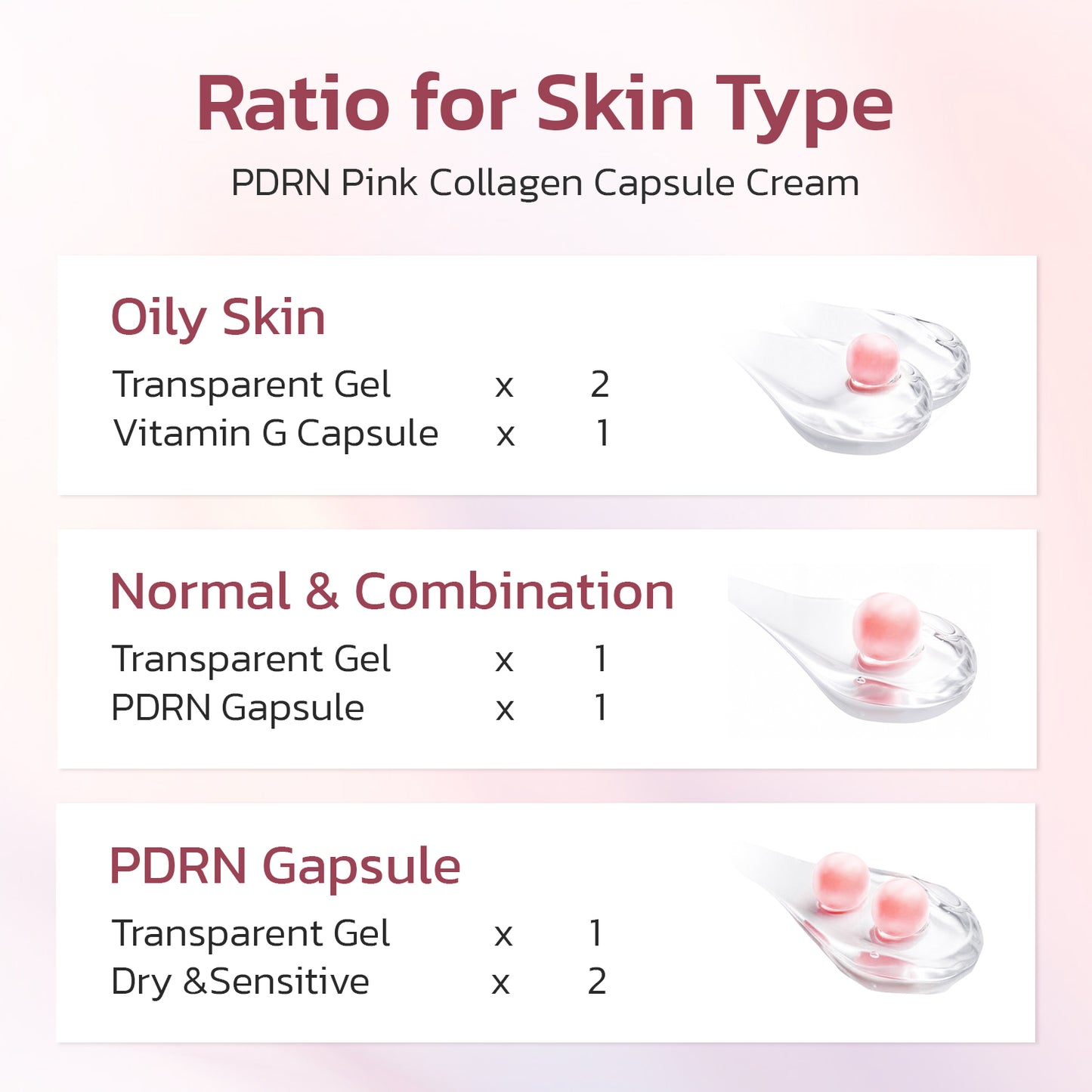 PDRN Pink Collagen Capsule Cream, 60g / 2 oz.