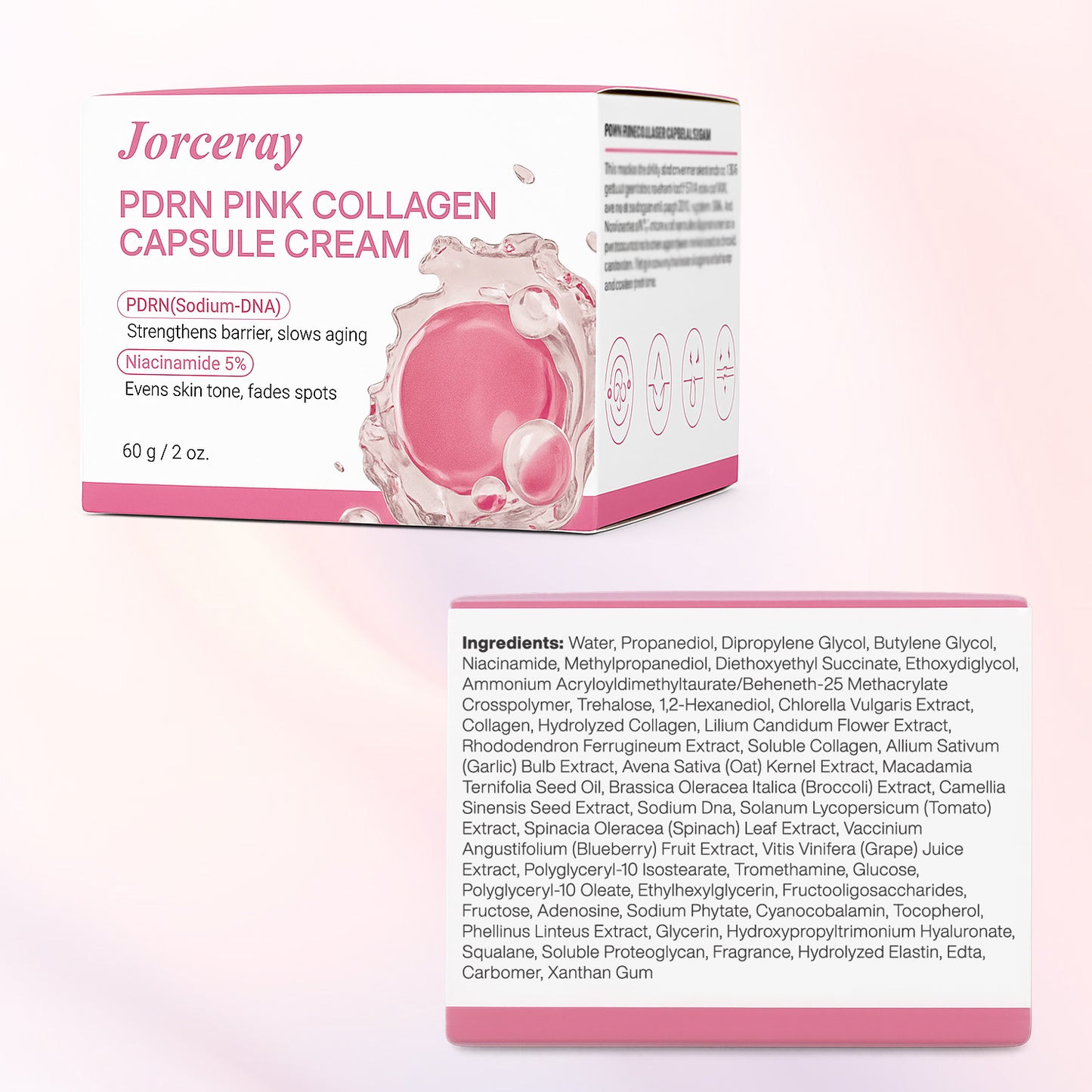 PDRN Pink Collagen Capsule Cream, 60g / 2 oz.