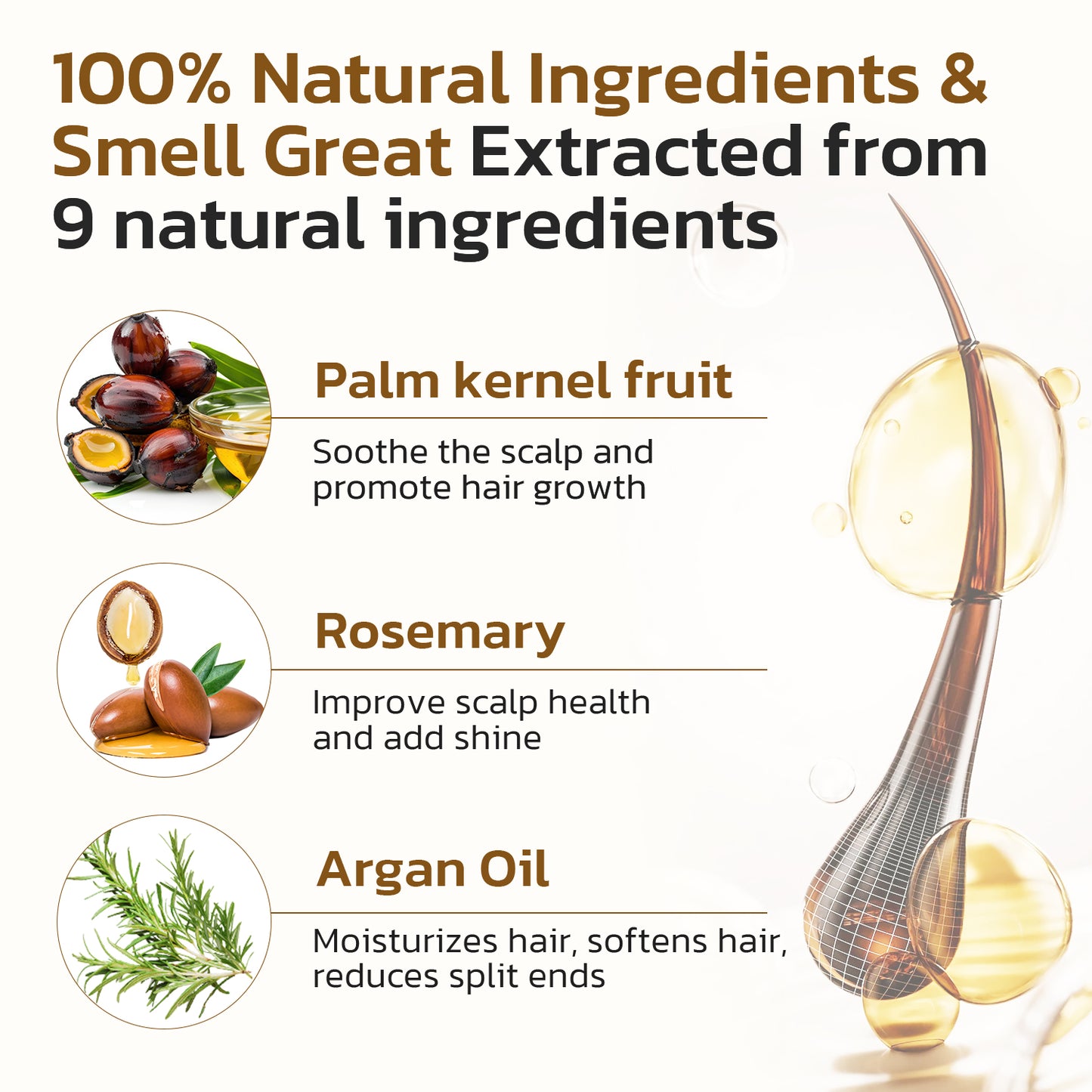 Batana Hair Growth Oil, 60ml / 2 fl.oz.