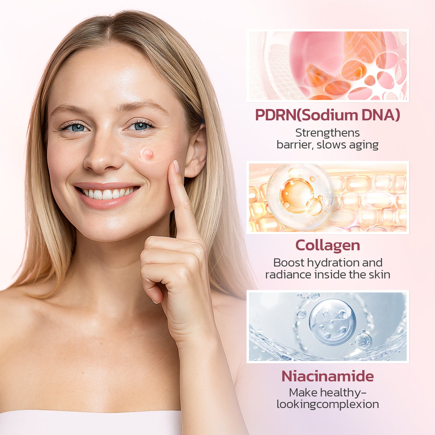 PDRN Pink Collagen Capsule Cream, 60g / 2 oz.