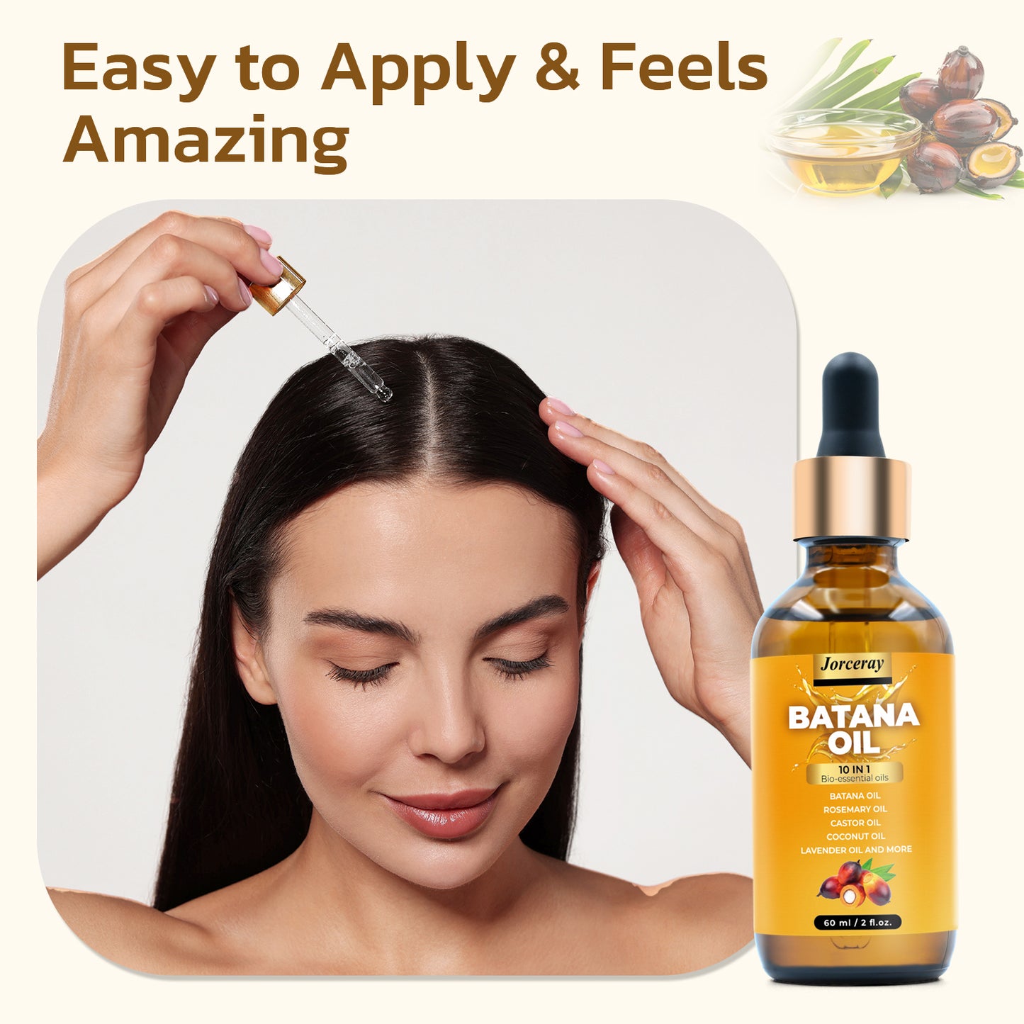Batana Hair Growth Oil, 60ml / 2 fl.oz.